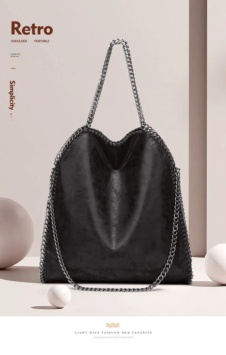 The 2025 new high-end women's bag: large bag, folding chain bag, hand bag, shoulder bag, European and American fashion
The 2025 new high-end women's bag: large bag, folding chain bag, hand bag, shoulder bag, European and American fashion