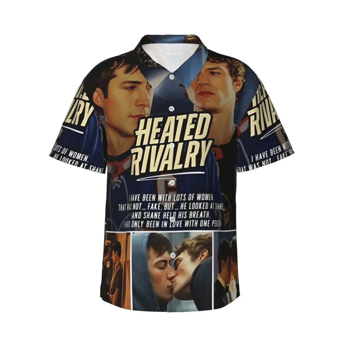Heated Rivalry Men's Shirts Hawaiian Short Sleeve Shirt Funny Button Tops for Summer Beach
Heated Rivalry Men's Shirts Hawaiian Short Sleeve Shirt Funny Button Tops for Summer Beach