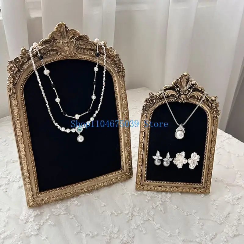 5asd Retro Resin Jewelry Showcase Panel Flannel Cushion Necklace Earring Storage Display
5asd Retro Resin Jewelry Showcase Panel Flannel Cushion Necklace Earring Storage Display