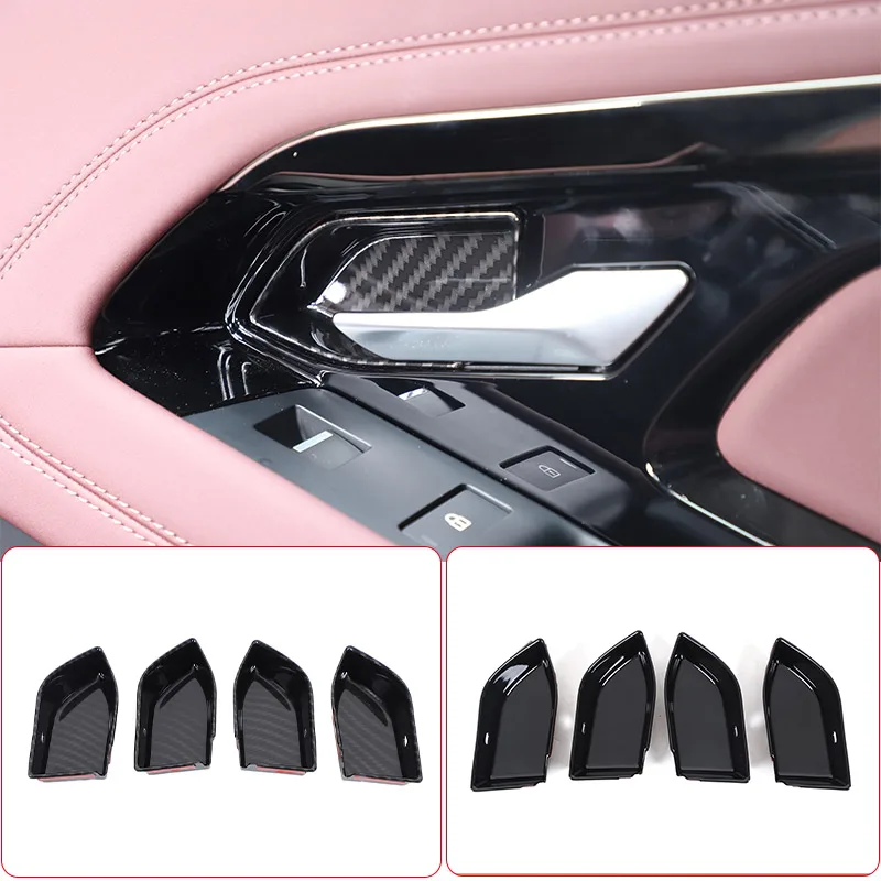 For Range Rover Evoque 2020-2024 ABS Carbon Fiber Car Door Inner Handle Bowl Decorative Stickers Car Interior Accessories
For Range Rover Evoque 2020-2024 ABS Carbon Fiber Car Door Inner Handle Bowl Decorative Stickers Car Interior Accessories