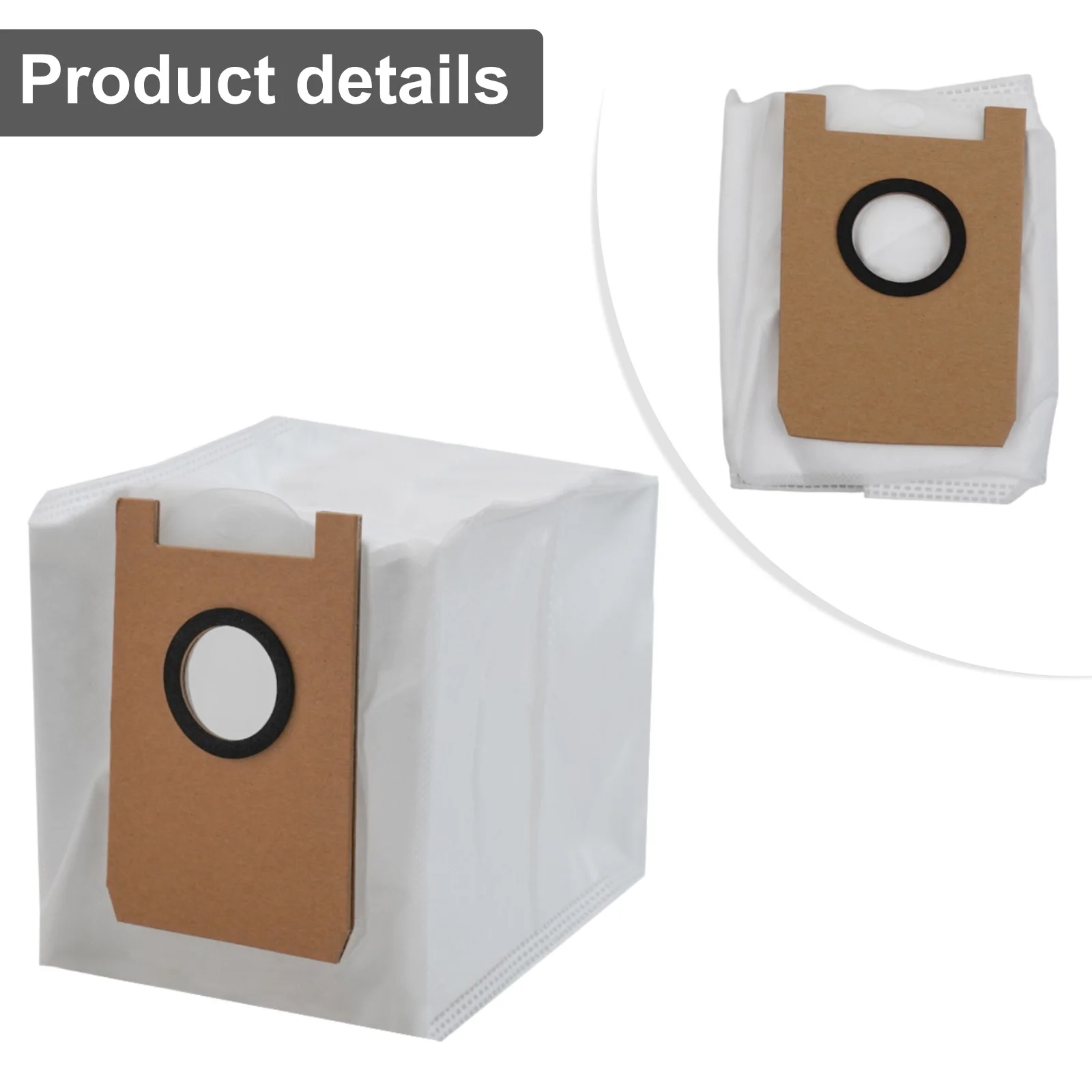 4 Pack of Dust Bags for Loorow AT800 Robot Vacuum Cleaner Designed for Optimal Filtration and Easy Replacement
4 Pack of Dust Bags for Loorow AT800 Robot Vacuum Cleaner Designed for Optimal Filtration and Easy Replacement
