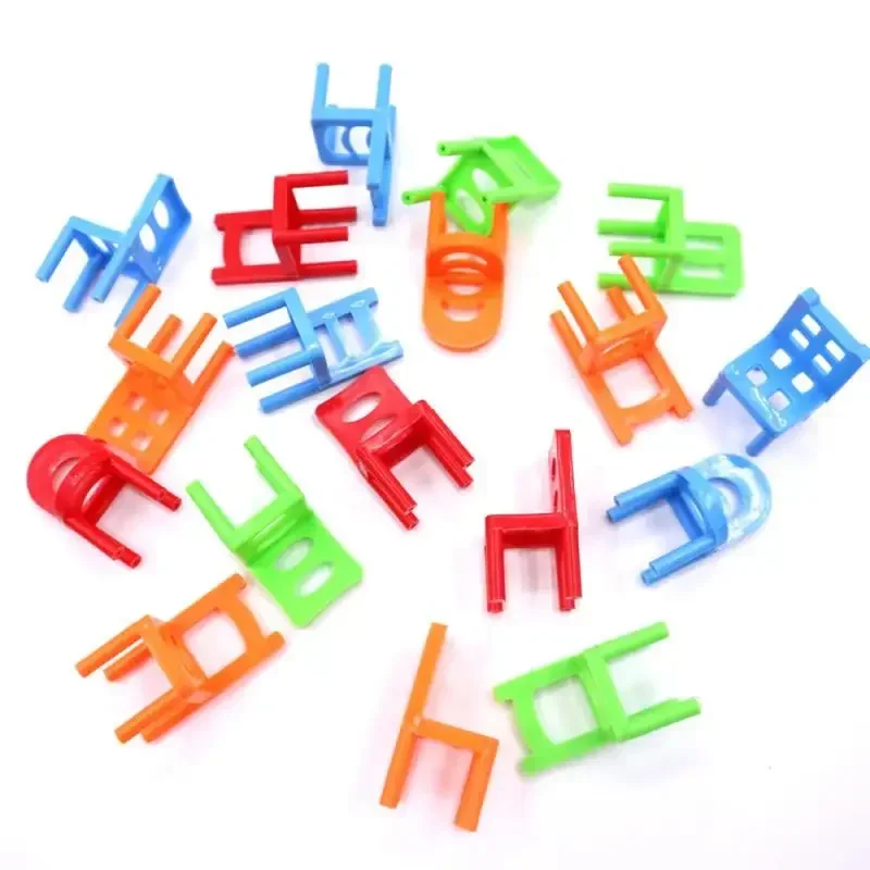 2024 Family Board Game: Educational Toy for Children Balance Stacking Chairs Chair Stool Game with 18 Pieces of Chairs
2024 Family Board Game: Educational Toy for Children Balance Stacking Chairs Chair Stool Game with 18 Pieces of Chairs