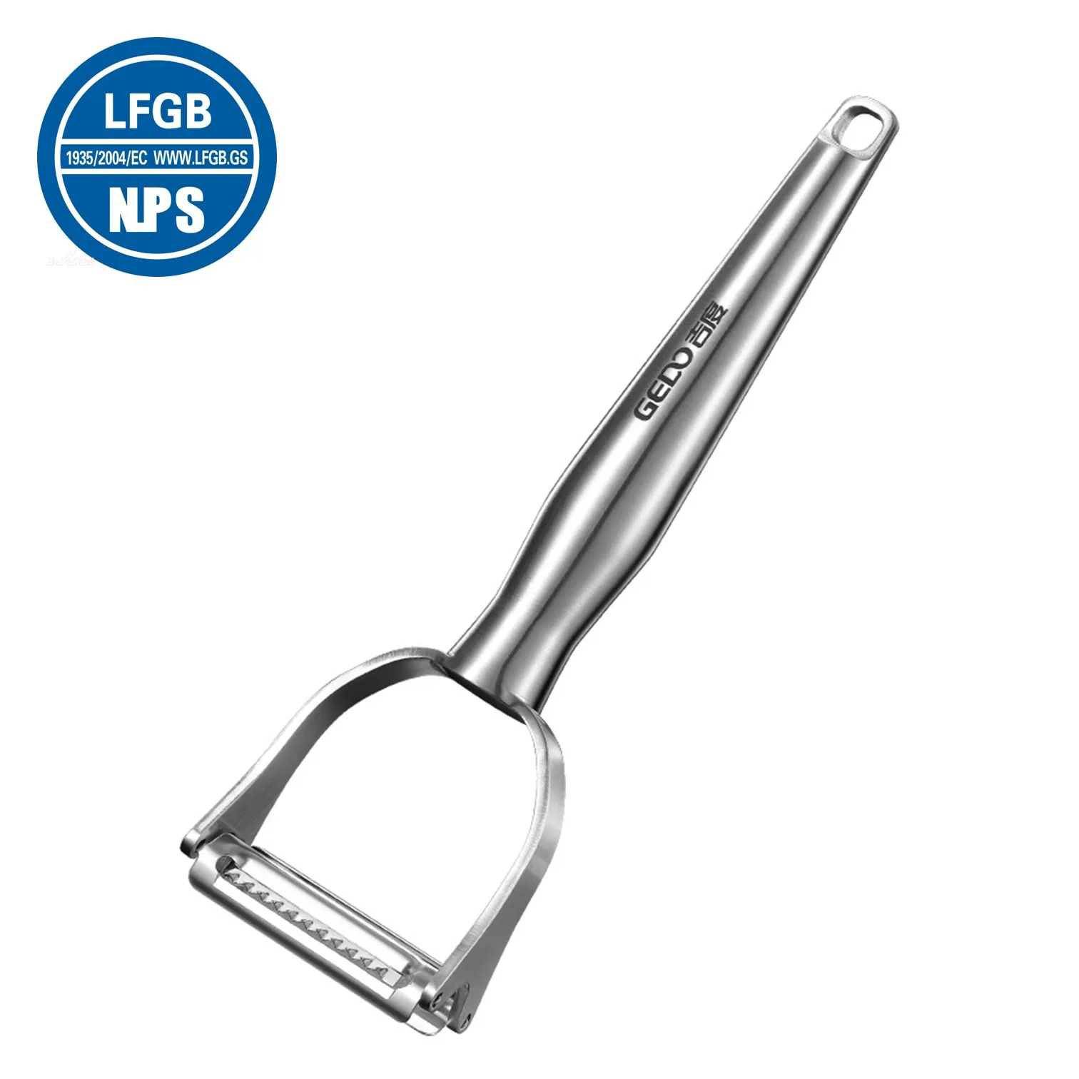 LFGB Certification Ultra Sharp 420 Stainless Steel Blade Peeler and Grater 2 in 1 Kitchen Fruit and Vegetable Tool Zester
LFGB Certification Ultra Sharp 420 Stainless Steel Blade Peeler and Grater 2 in 1 Kitchen Fruit and Vegetable Tool Zester
