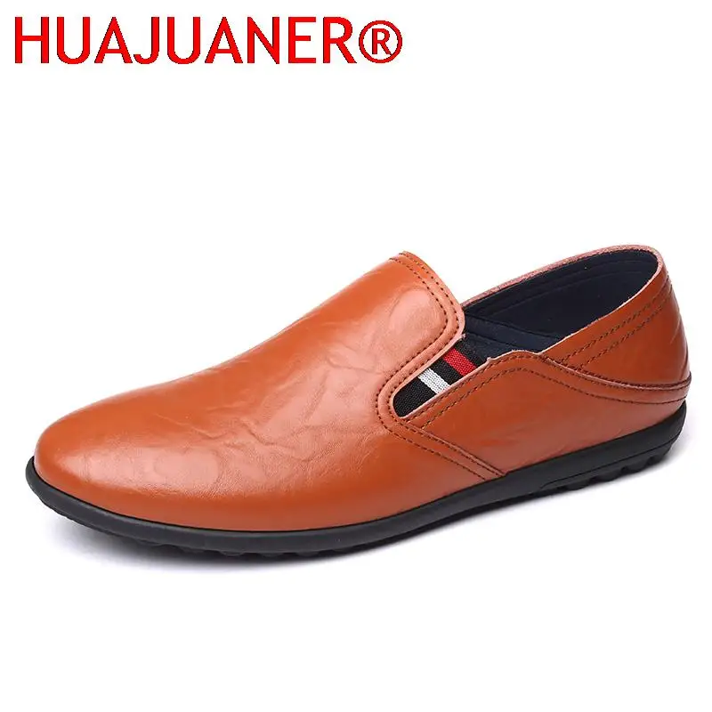 New Men Casual Shoes Business Loafers Leather Slip on Driving Shoes Male Soft Non-Slip Comfortable Summer Flats Mocasines Hombre
New Men Casual Shoes Business Loafers Leather Slip on Driving Shoes Male Soft Non-Slip Comfortable Summer Flats Mocasines Hombre