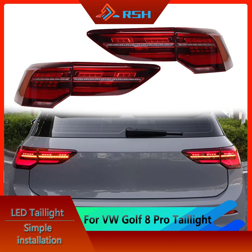 Car Rear Lamp For Volkswagen VW Golf 8 Taillight Assembly Pro Modification Upgrade IQ High-End LED Brake Water Turn Signal Light
Car Rear Lamp For Volkswagen VW Golf 8 Taillight Assembly Pro Modification Upgrade IQ High-End LED Brake Water Turn Signal Light