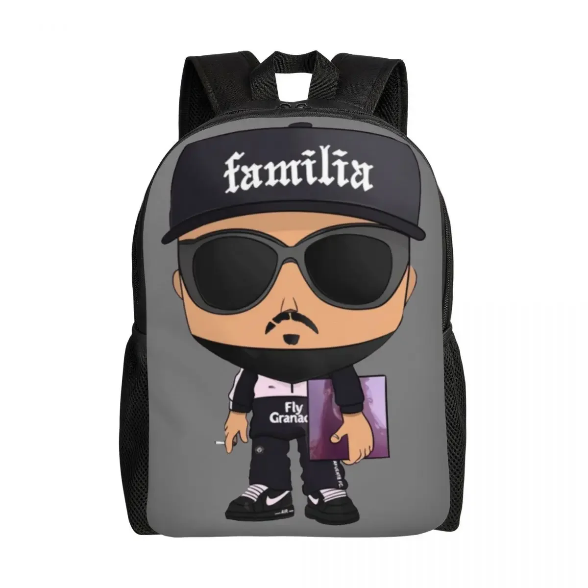 Custom Spanish Rapper Rock Dellafuente Laptop Backpack Women Men Basic Bookbag for College School Student Bag
Custom Spanish Rapper Rock Dellafuente Laptop Backpack Women Men Basic Bookbag for College School Student Bag