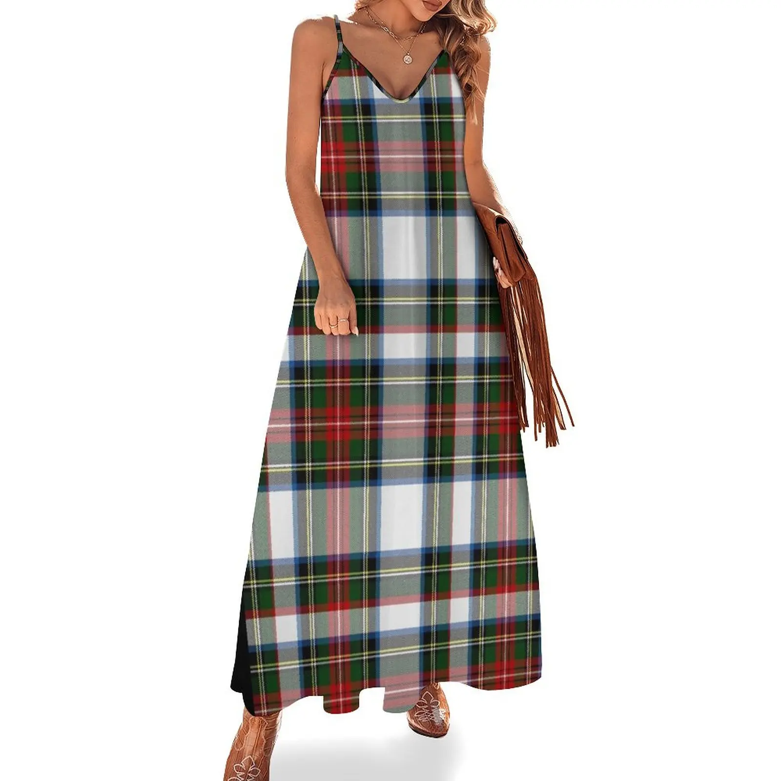 Clan Stewart Dress Tartan Plaid Pattern Sleeveless Long Dress dress for woman prom 2025 Long veiled dresses
Clan Stewart Dress Tartan Plaid Pattern Sleeveless Long Dress dress for woman prom 2025 Long veiled dresses