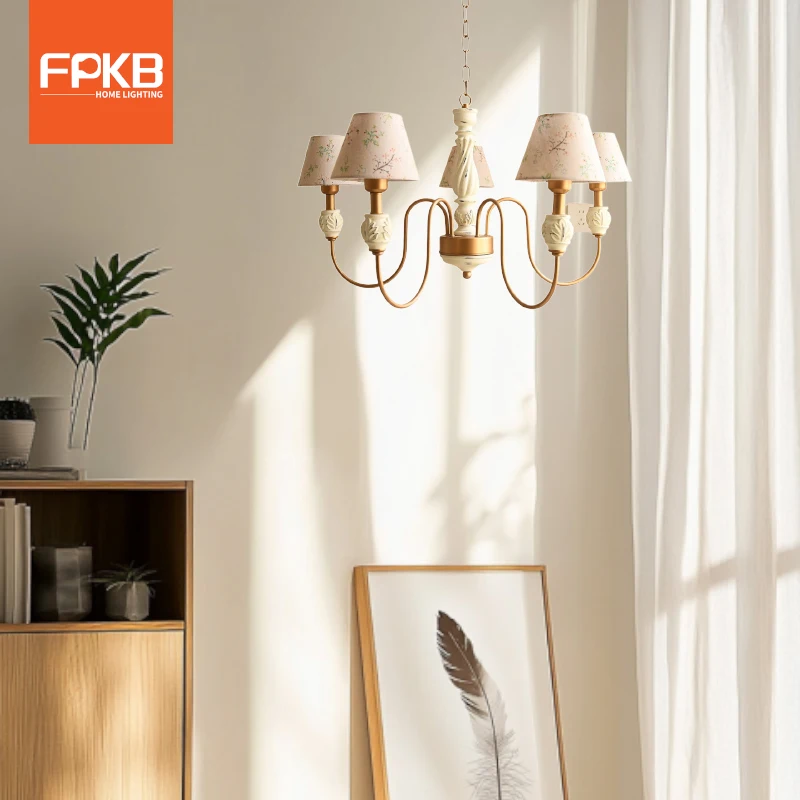 Classical and minimalist living room pendant light, French countryside vintage white solid wood carved bedroom light
Classical and minimalist living room pendant light, French countryside vintage white solid wood carved bedroom light