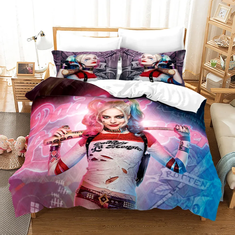 3D Printed Joker Gril Bedding Set Duvet Cover Bedroom Comforter Covers Single Twin King Size Quilt Cover Home Textile 2/3PCS
3D Printed Joker Gril Bedding Set Duvet Cover Bedroom Comforter Covers Single Twin King Size Quilt Cover Home Textile 2/3PCS