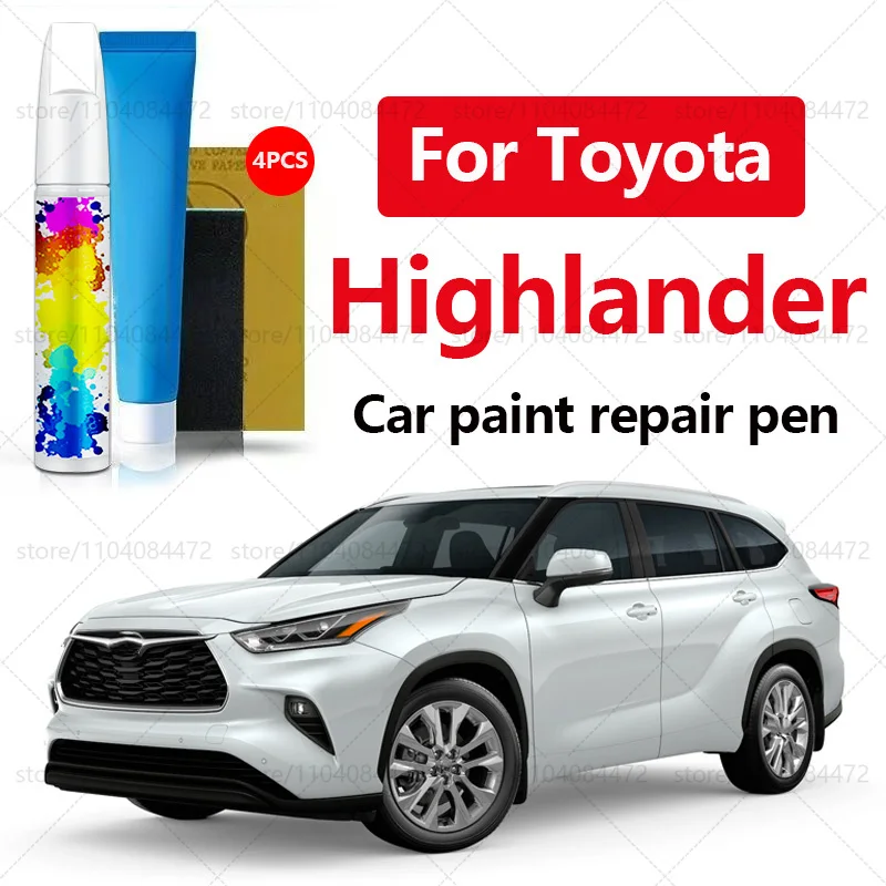 Ручка для ремонта автомобильной краски для 1966-2025 Toyota Highlander, аксессуары для ремонта царапин, 4 шт., белый, 089, черный, 218, синий, 8X8, красный, 3T3
Ручка для ремонта автомобильной краски для 1966-2025 Toyota Highlander, аксессуары для ремонта царапин, 4 шт., белый, 089, черный, 218, синий, 8X8, красный, 3T3