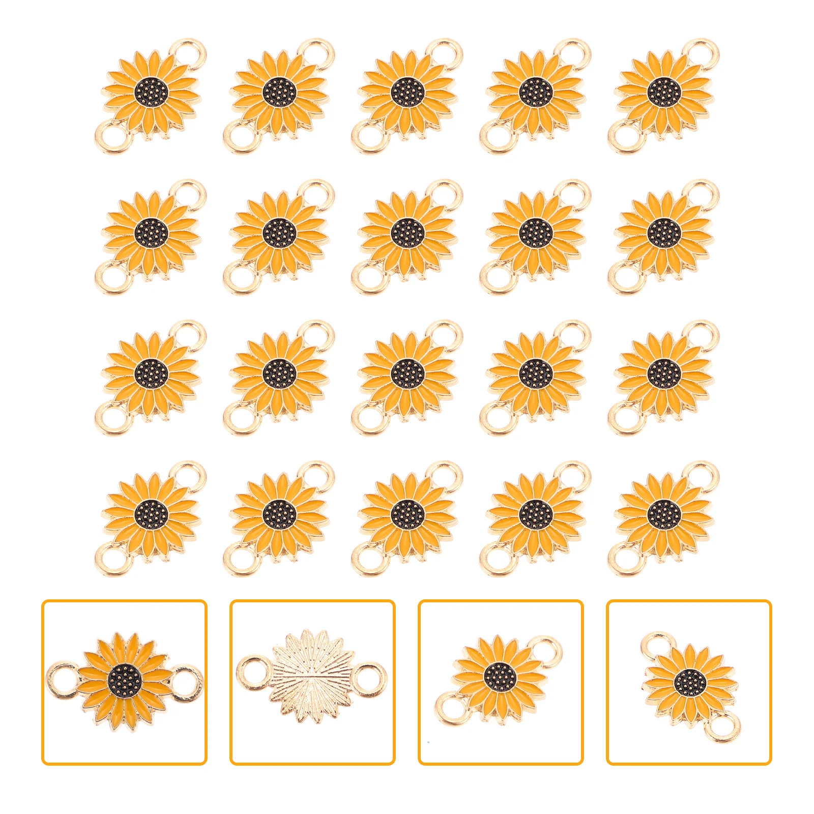 20 Pcs Telephone Daisy Accessories Bride Jewelry for Girls Drop Charms Alloy Necklace Earring Pendants
20 Pcs Telephone Daisy Accessories Bride Jewelry for Girls Drop Charms Alloy Necklace Earring Pendants