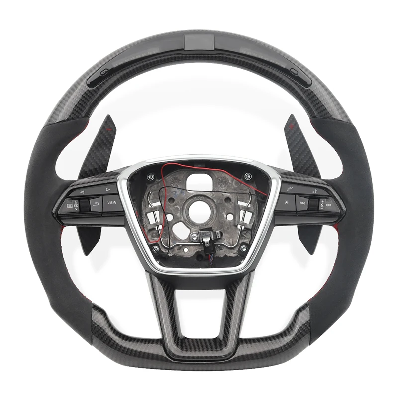 Modify TOP LED Carbon Car Steering Wheel for Audi A3 A4 A5 A6 A7 A8 S3 S4 S5 S6 S7 S8 Q3 Q5 Q7 Q8 R8 RS RS3 RS4 RS5 RS6 RS7
Modify TOP LED Carbon Car Steering Wheel for Audi A3 A4 A5 A6 A7 A8 S3 S4 S5 S6 S7 S8 Q3 Q5 Q7 Q8 R8 RS RS3 RS4 RS5 RS6 RS7