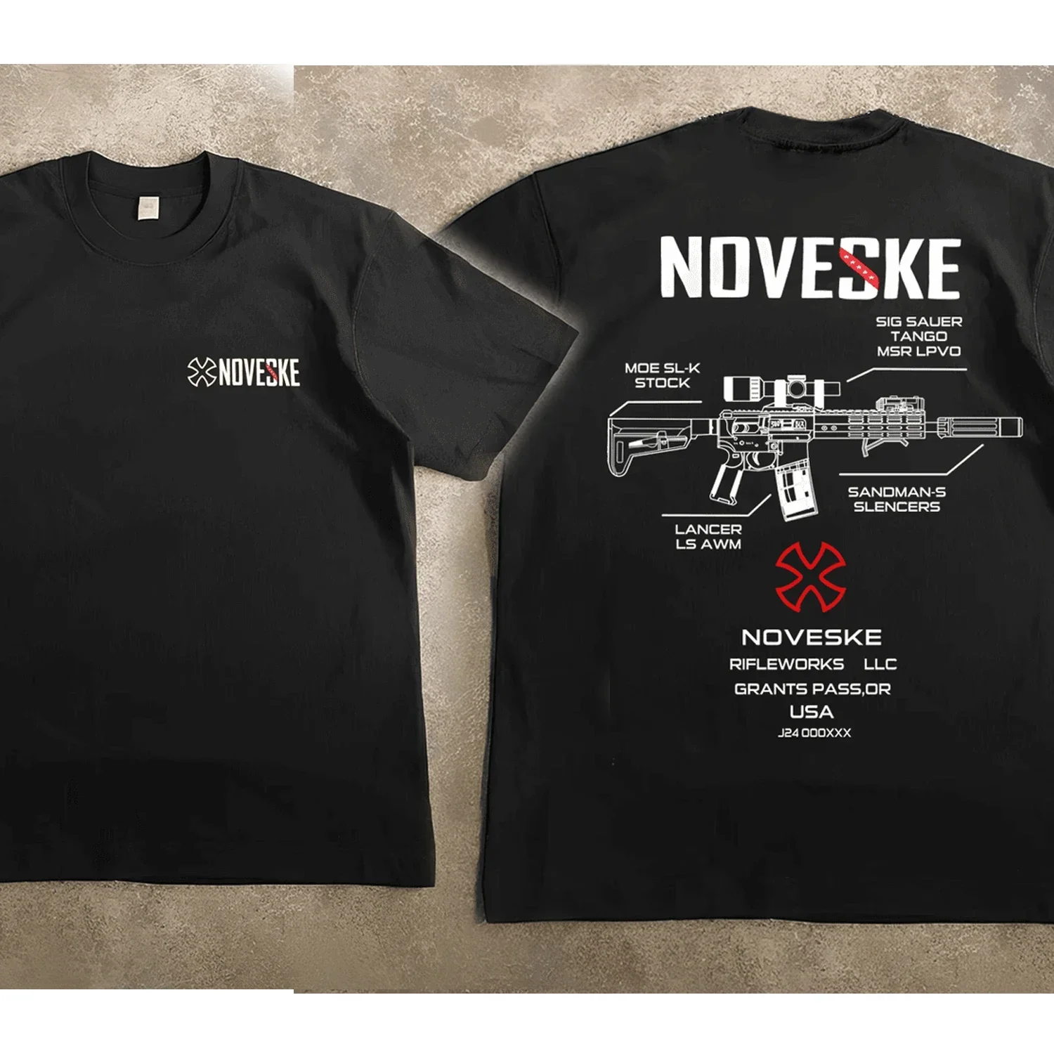 KJKJ Funny Gun Noveske Men Clothes Fashion Summer T-Shirts Streetwear 100% Cotton Loose Tops Breathable Tee
KJKJ Funny Gun Noveske Men Clothes Fashion Summer T-Shirts Streetwear 100% Cotton Loose Tops Breathable Tee