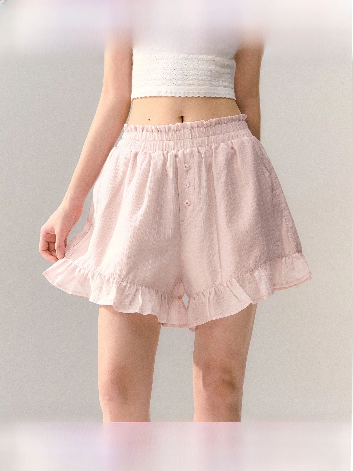 Guukahero Women's A-Line Short Pants Summer New Sweet Match Wide Leg Lenzing Short Pants Floral Lace Trim Casual High Waist
Guukahero Women's A-Line Short Pants Summer New Sweet Match Wide Leg Lenzing Short Pants Floral Lace Trim Casual High Waist