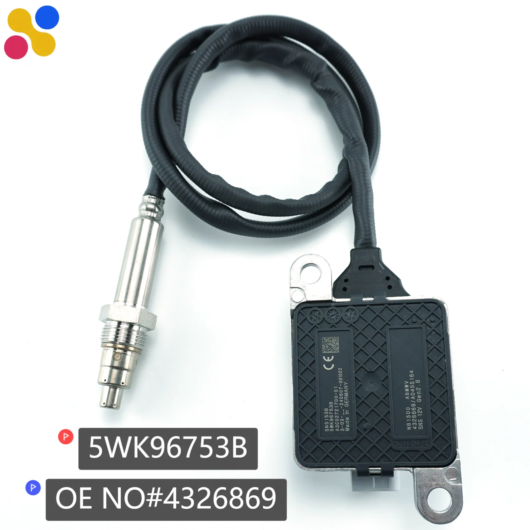 4326869 5WK96753B NOX Sensor Nitrogen Oxide Sensor For CUMMINS 12V Truck Factory Hot Sales 5WK9 6753B Good Quality Car Parts
4326869 5WK96753B NOX Sensor Nitrogen Oxide Sensor For CUMMINS 12V Truck Factory Hot Sales 5WK9 6753B Good Quality Car Parts