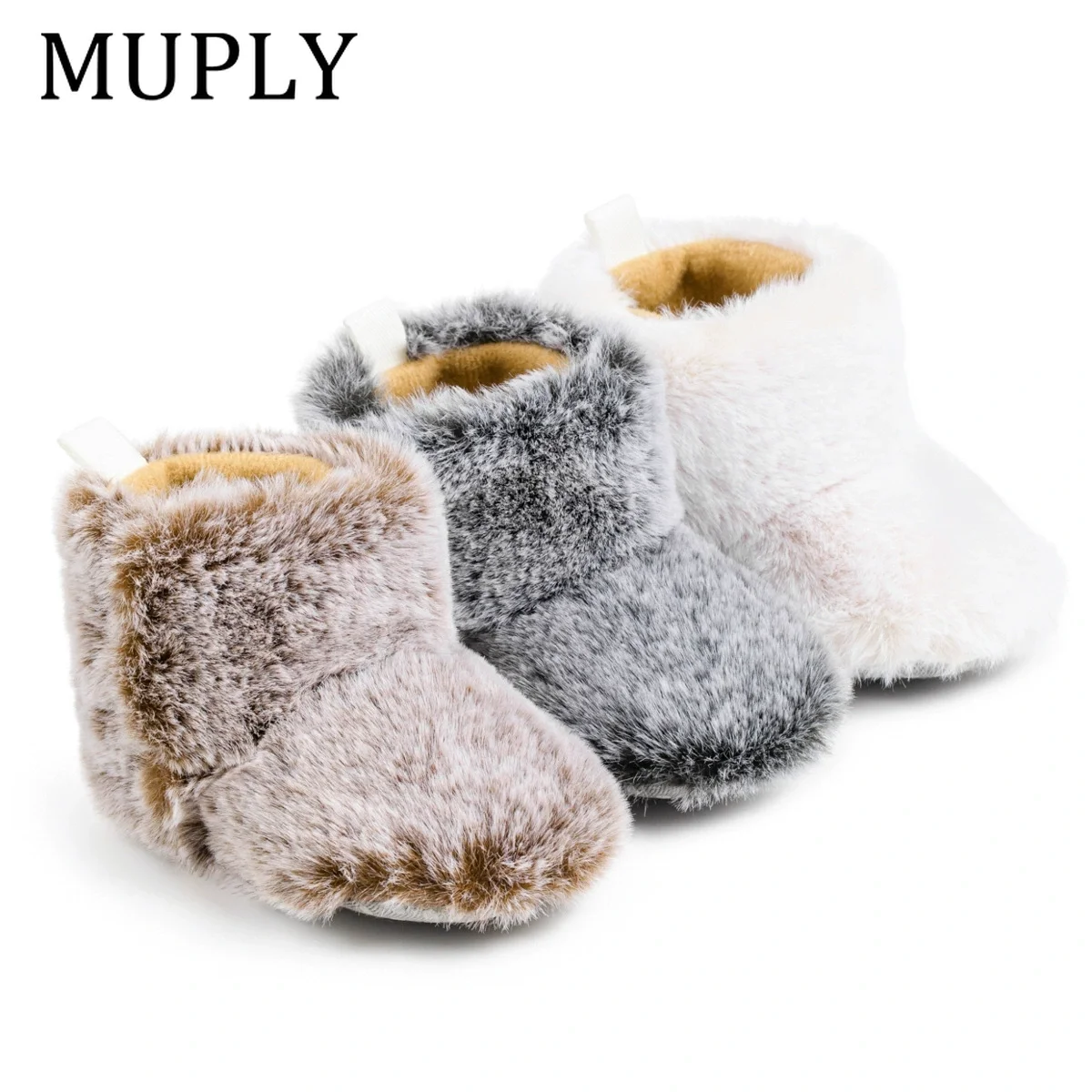 Newborn Boys Girls Fleece Bootie Non-Slip Soft Sole Crib Shoes Infant Winter Warm Gripper Winter Warm Cozy Fleece Cotton Shoes
Newborn Boys Girls Fleece Bootie Non-Slip Soft Sole Crib Shoes Infant Winter Warm Gripper Winter Warm Cozy Fleece Cotton Shoes