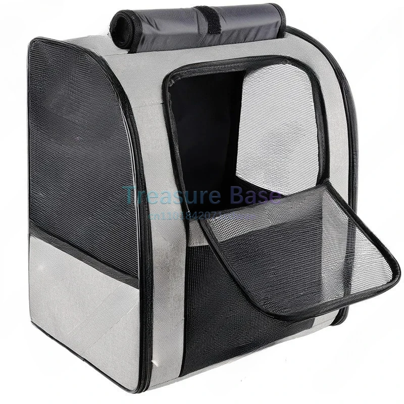 Pet Cat Backpack Large Space Breathable Portable Travel Bag Backpack for Cats and Puppy Carrying Pet Supplies
Pet Cat Backpack Large Space Breathable Portable Travel Bag Backpack for Cats and Puppy Carrying Pet Supplies