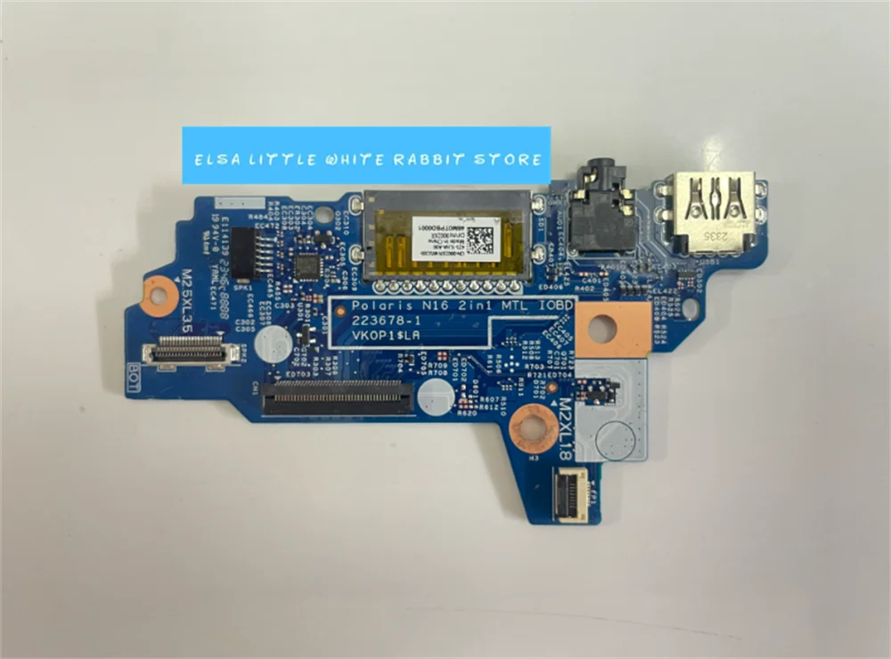 FOR Dell Inspiron 16 7640 2-in-1 USB AUDIO SD READER POWER BUTTON BOARD 0002XR
FOR Dell Inspiron 16 7640 2-in-1 USB AUDIO SD READER POWER BUTTON BOARD 0002XR