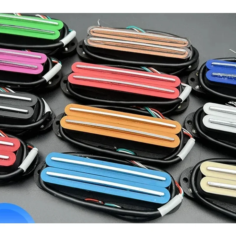 Alnico II Double track Mini Humbucker ST Single Coil Pickup Size 9K 4 Conducts Output Coil Splitting Alnico 2 Pickup
Alnico II Double track Mini Humbucker ST Single Coil Pickup Size 9K 4 Conducts Output Coil Splitting Alnico 2 Pickup