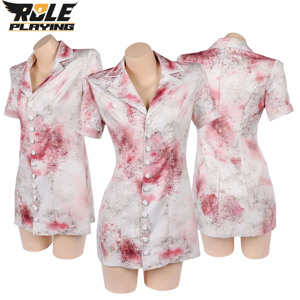 Бесшумный костюм для косплея, поврежденное платье для медсестры, женский костюм в стиле фэнтези, косплей, маскировочная одежда, Disfraz, Хэллоуин, карнавал, вечеринка
Бесшумный костюм для косплея, поврежденное платье для медсестры, женский костюм в стиле фэнтези, косплей, маскировочная одежда, Disfraz, Хэллоуин, карнавал, вечеринка