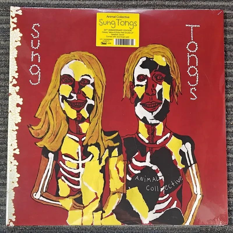 Animal Community Animalcollective Sungtongs Golden Scarlet Double Color Glue 2LP Vinyl Record for general use
Animal Community Animalcollective Sungtongs Golden Scarlet Double Color Glue 2LP Vinyl Record for general use