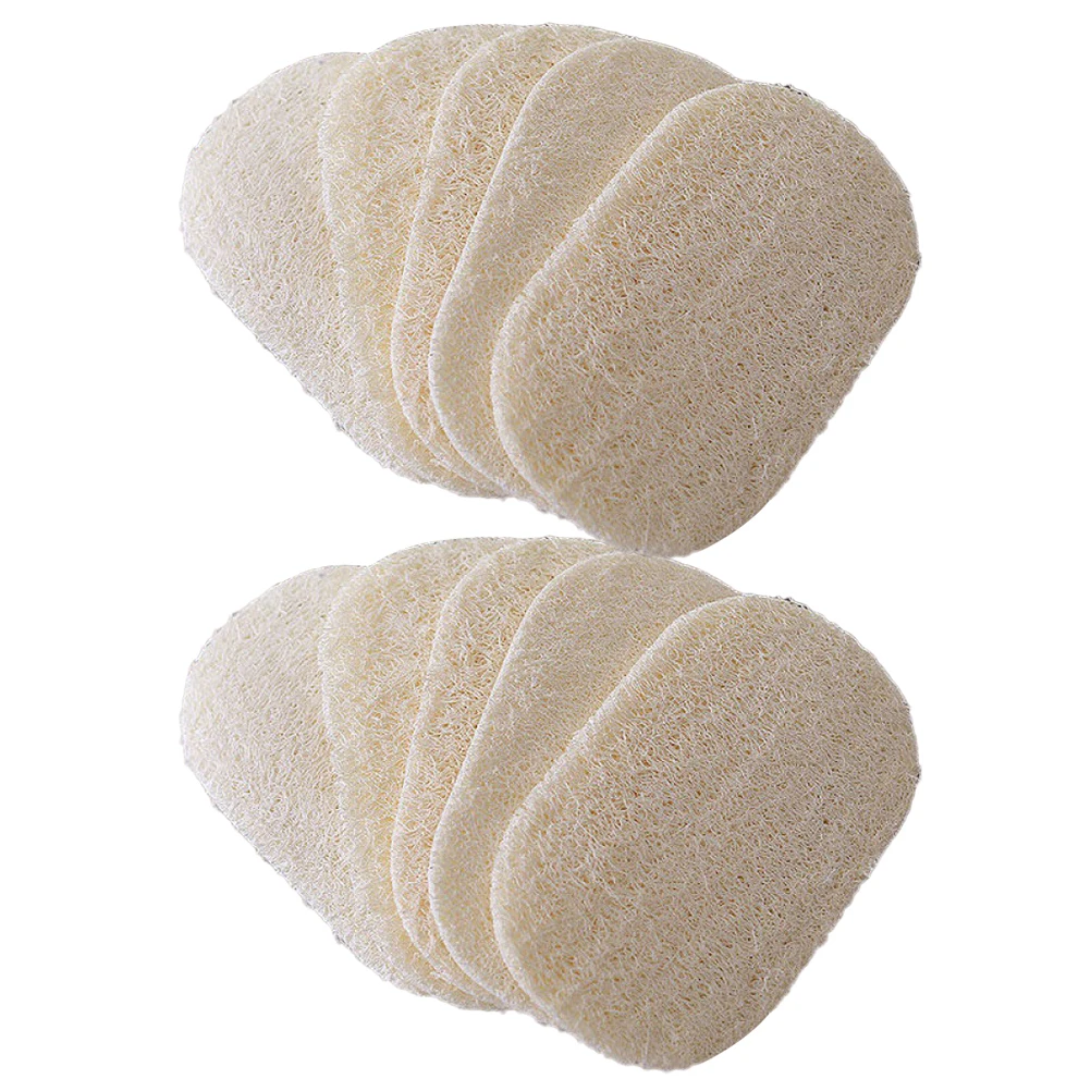 10pcs White 12X8cm Natural Loofah Sponge Kitchen Cleaning Tool Dish Washing Multipurpose Comfortable Lightweight Absorption
10pcs White 12X8cm Natural Loofah Sponge Kitchen Cleaning Tool Dish Washing Multipurpose Comfortable Lightweight Absorption