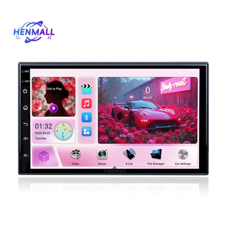 2026 New Android 2 Din 7 Inch Car Radio with Built-In GPS Navigation Qualcomm RGB Multimedia
2026 New Android 2 Din 7 Inch Car Radio with Built-In GPS Navigation Qualcomm RGB Multimedia
