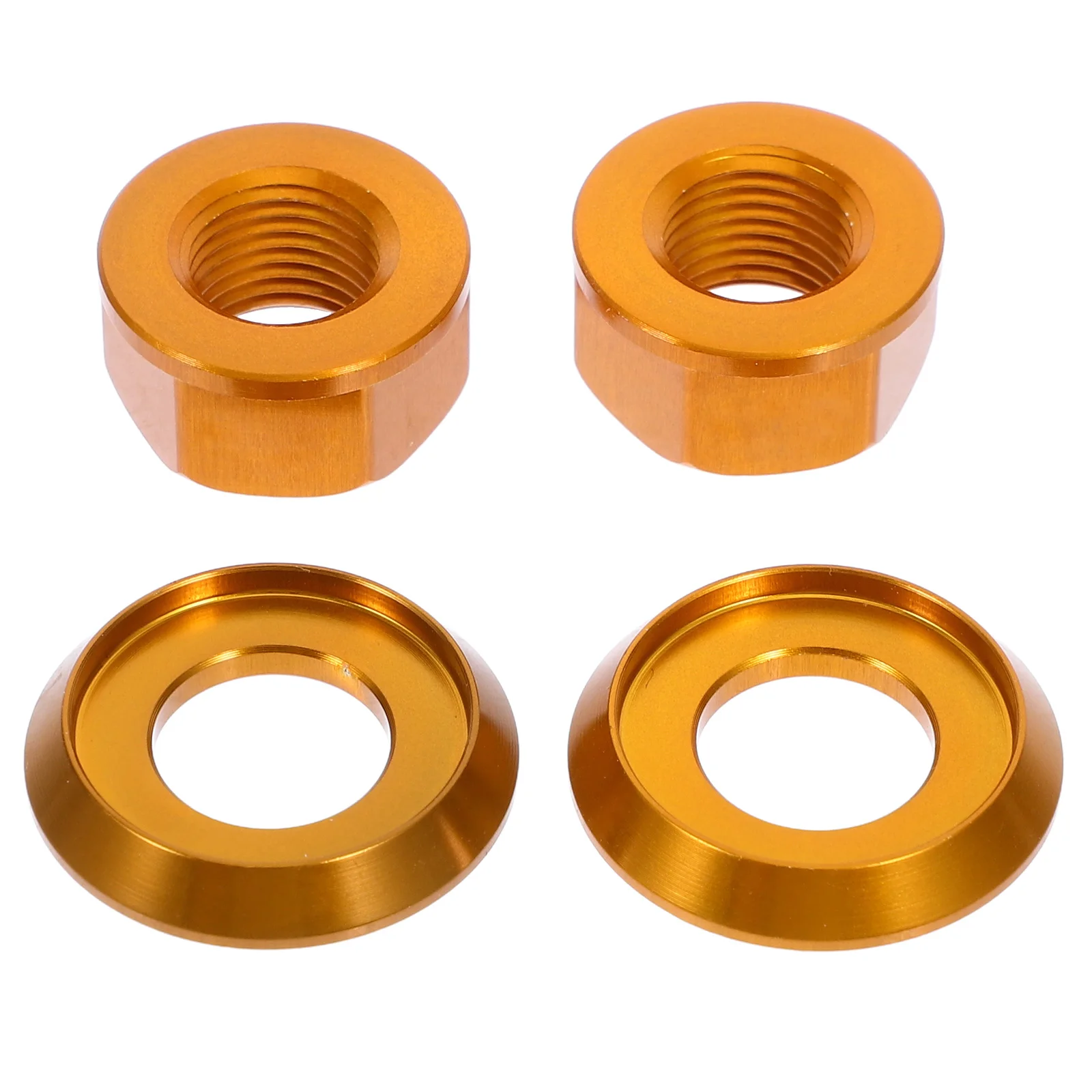 2pcs Bicycle Hub Nut High Strength Aluminum Alloy Rear Axle Wheel Nuts Corrosion Resistant Quick Release Fit Durable Bike
2pcs Bicycle Hub Nut High Strength Aluminum Alloy Rear Axle Wheel Nuts Corrosion Resistant Quick Release Fit Durable Bike