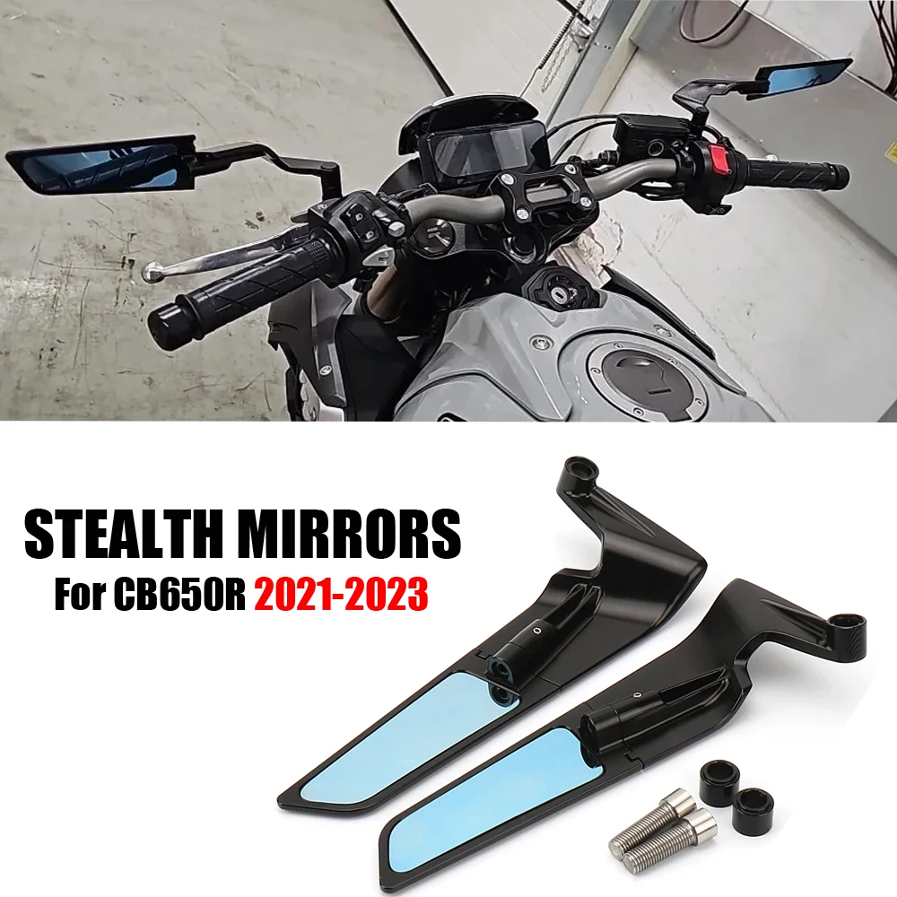 For HONDA CB650R Accessories Stealth Mirrors CB 650R Motorcycle Adjustable Winglets CB650R CB 650 R Parts 2021 2022 2023
For HONDA CB650R Accessories Stealth Mirrors CB 650R Motorcycle Adjustable Winglets CB650R CB 650 R Parts 2021 2022 2023