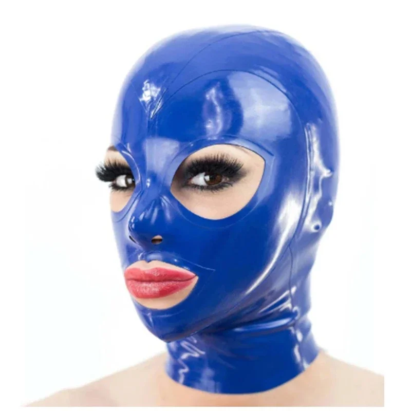 Latex Hood Rubber Mask Open Eye Mouth with Back Zip Handmade for Men Women Halloween Cosplay Costume
Latex Hood Rubber Mask Open Eye Mouth with Back Zip Handmade for Men Women Halloween Cosplay Costume