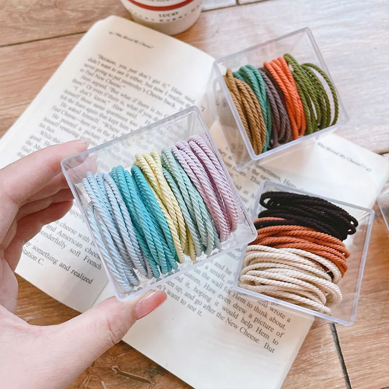 50PCS/Set Women Macaron Colored High Elastic Hair Rope Girl's Seamless Threaded Hair Loop Headband Accessory Wholesale
50PCS/Set Women Macaron Colored High Elastic Hair Rope Girl's Seamless Threaded Hair Loop Headband Accessory Wholesale