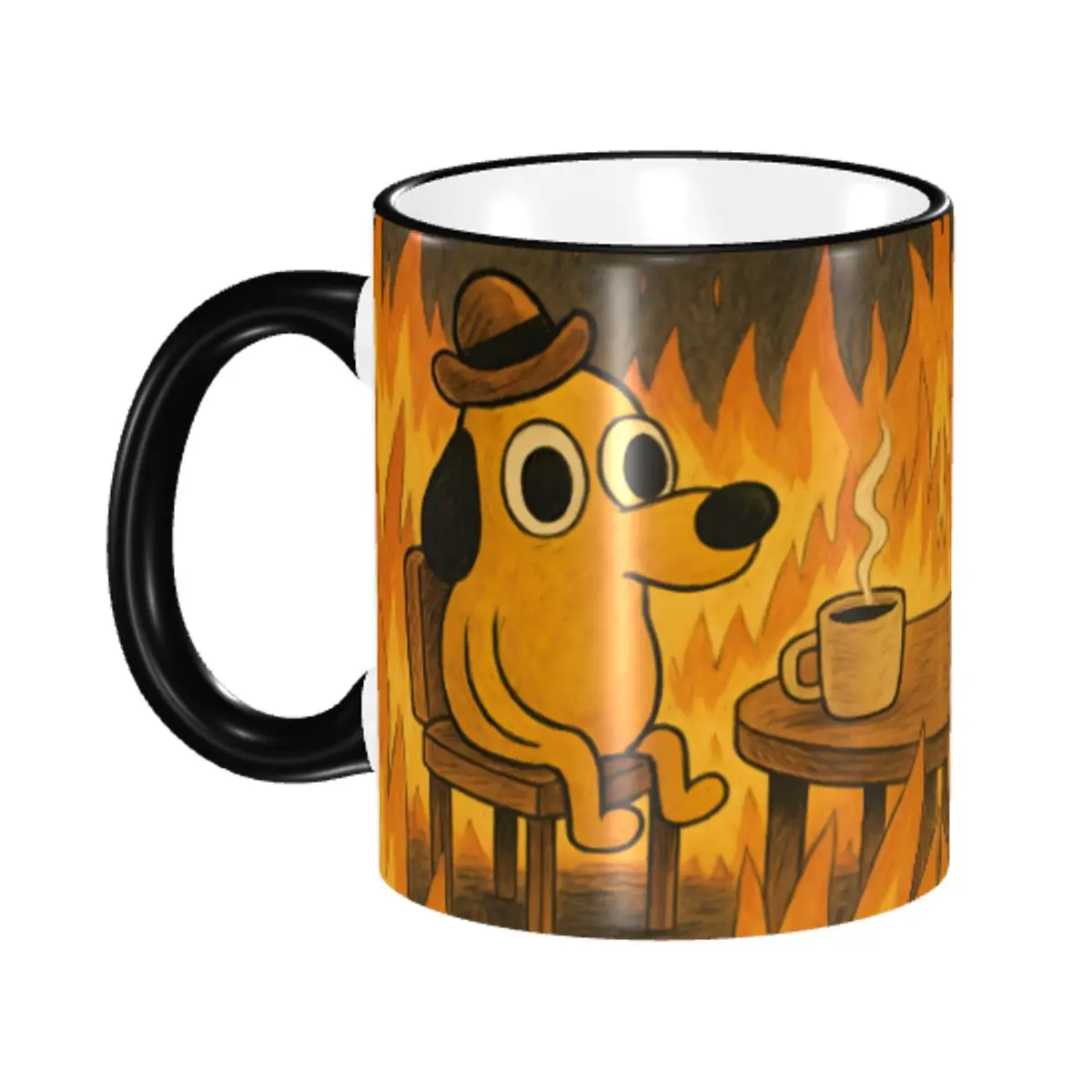 Custom I Am Fine Everything Is Fine Mugs DIY Funny Sarcastic Dog Ceramic Milk Tea Coffee Cup
Custom I Am Fine Everything Is Fine Mugs DIY Funny Sarcastic Dog Ceramic Milk Tea Coffee Cup