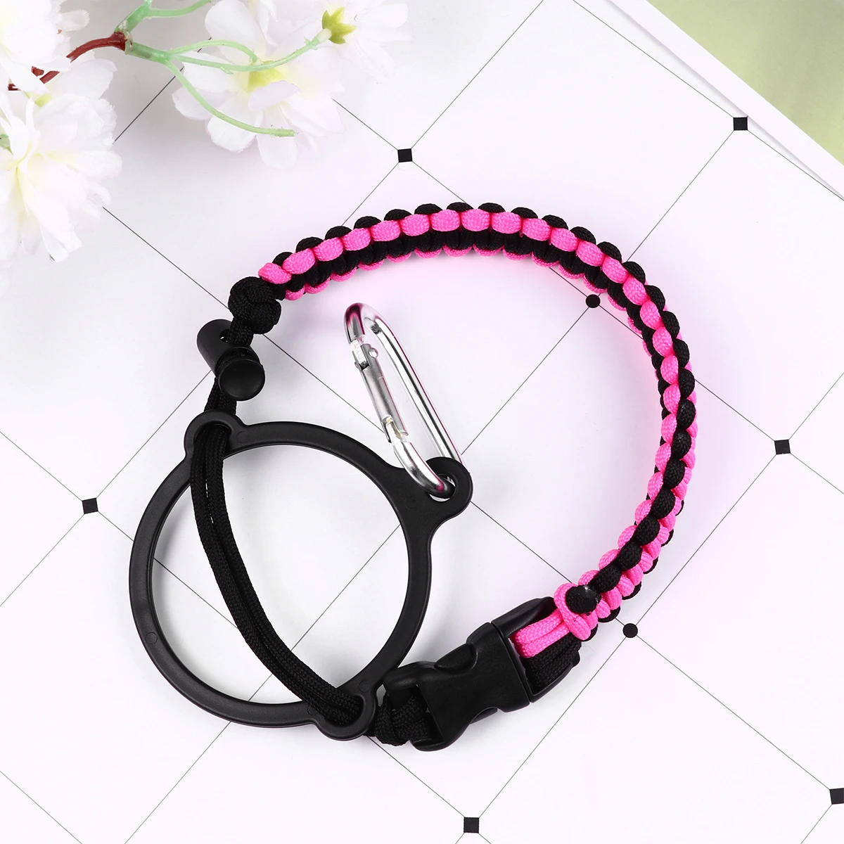 2Pcs Umbrella Rope Insulated Cup Handle 113kg Tension Practical Emergency Strap for Hiking Camping Pink Bottleneck Rope
2Pcs Umbrella Rope Insulated Cup Handle 113kg Tension Practical Emergency Strap for Hiking Camping Pink Bottleneck Rope