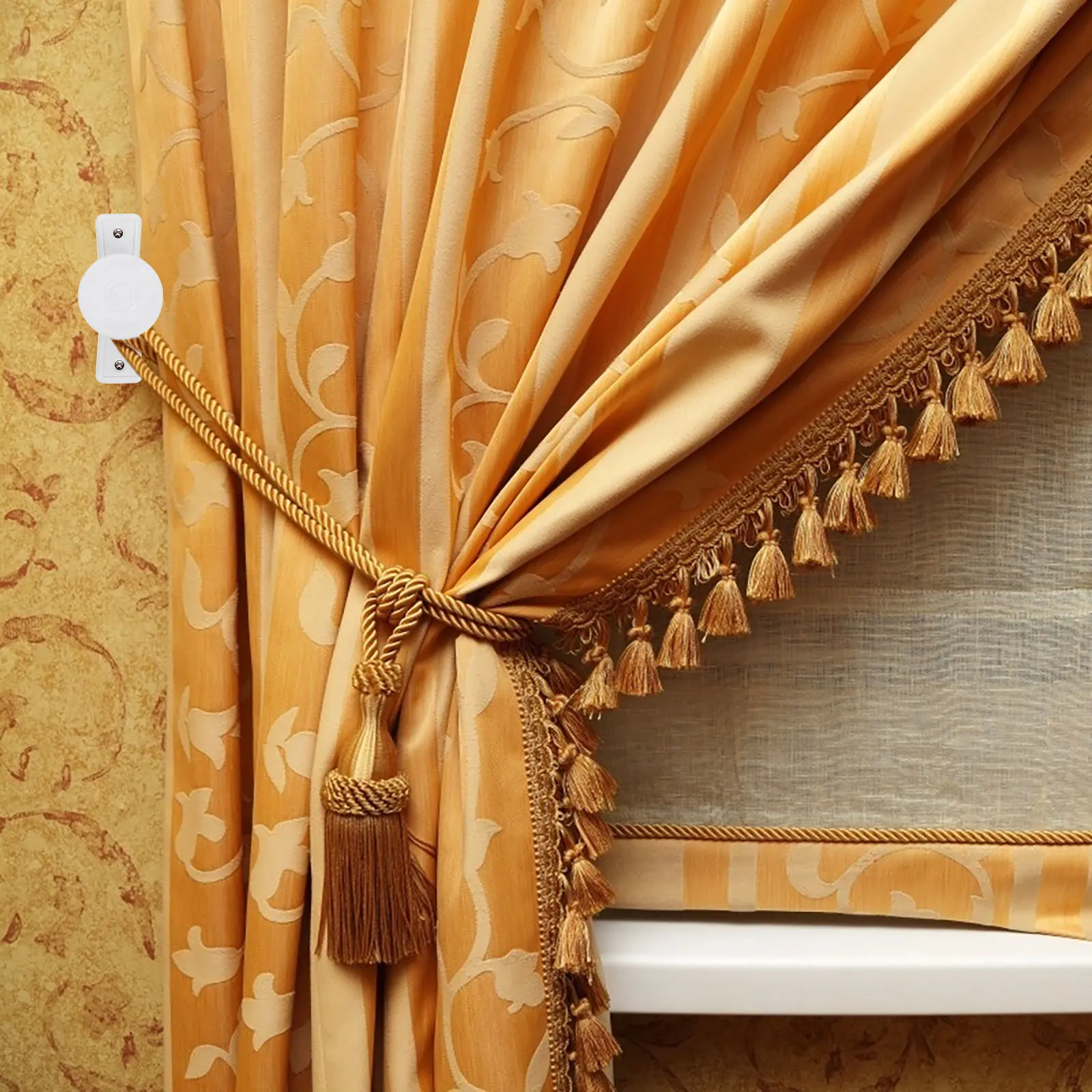 2 Pcs Metal Hooks Wall Mounted Scratch Resistant Alloy Curtain Holdbacks Drapes Hooks Decorative Bedroom Living Room Hardware
2 Pcs Metal Hooks Wall Mounted Scratch Resistant Alloy Curtain Holdbacks Drapes Hooks Decorative Bedroom Living Room Hardware