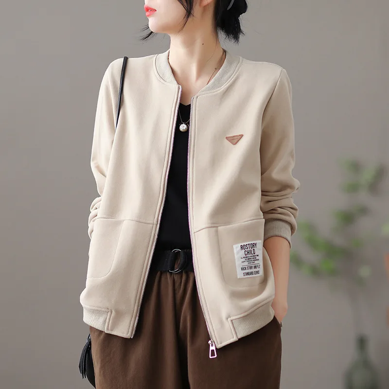 ZOUXO Jacket Women Vintage Loose Spring Autumn Baseball Jersey 2022 New Fashion Short Casual Sports Work Jacket
ZOUXO Jacket Women Vintage Loose Spring Autumn Baseball Jersey 2022 New Fashion Short Casual Sports Work Jacket