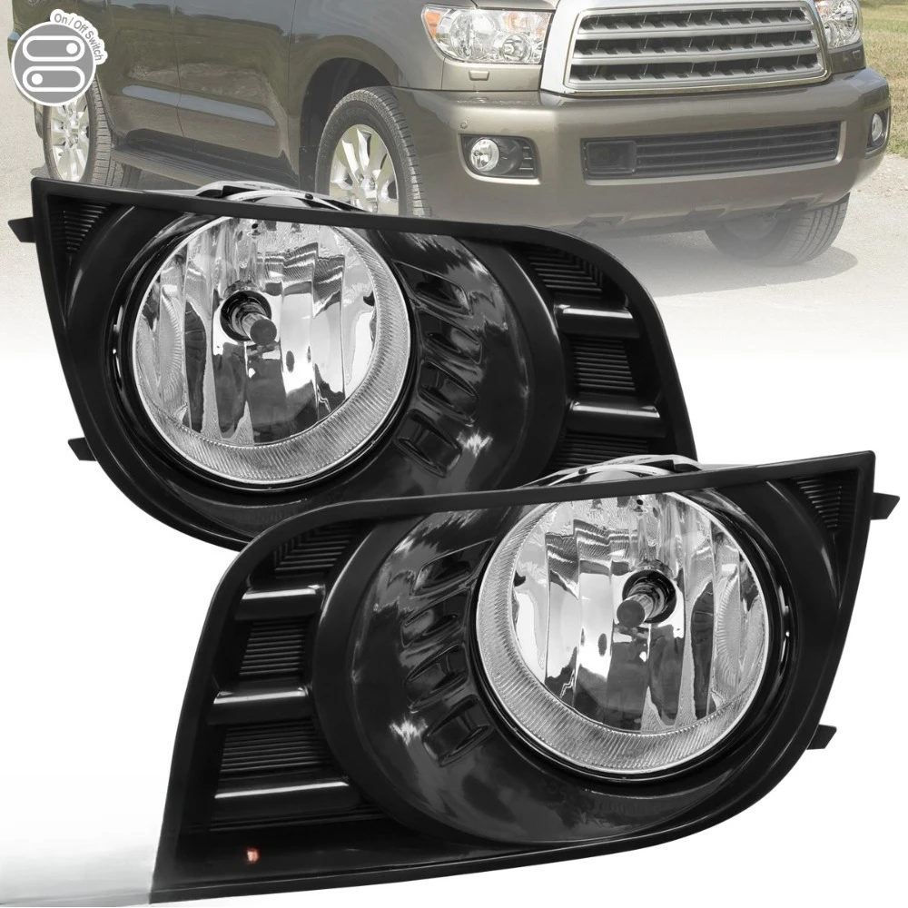Fog Lights Fits 2008-2017 Toyota Sequoia Clear Driving Bumper Lamps+Switch L+R
Fog Lights Fits 2008-2017 Toyota Sequoia Clear Driving Bumper Lamps+Switch L+R