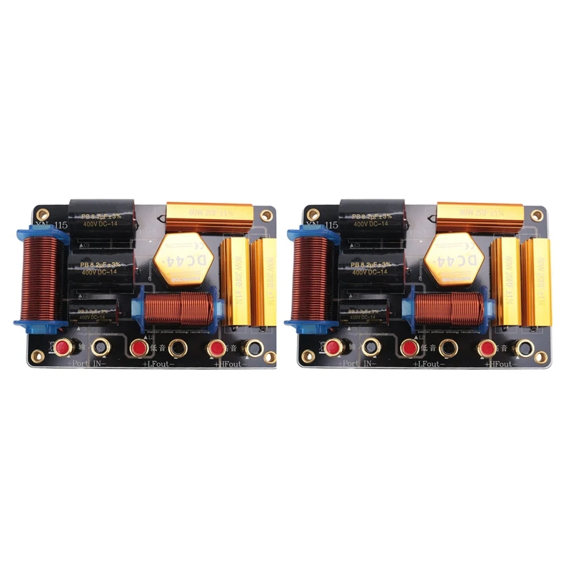2025 New-2X 550W Audio Frequency Divider Two Way Speaker Crossover 15 12Inch Stage Performance High Power Frequency Divider
2025 New-2X 550W Audio Frequency Divider Two Way Speaker Crossover 15 12Inch Stage Performance High Power Frequency Divider