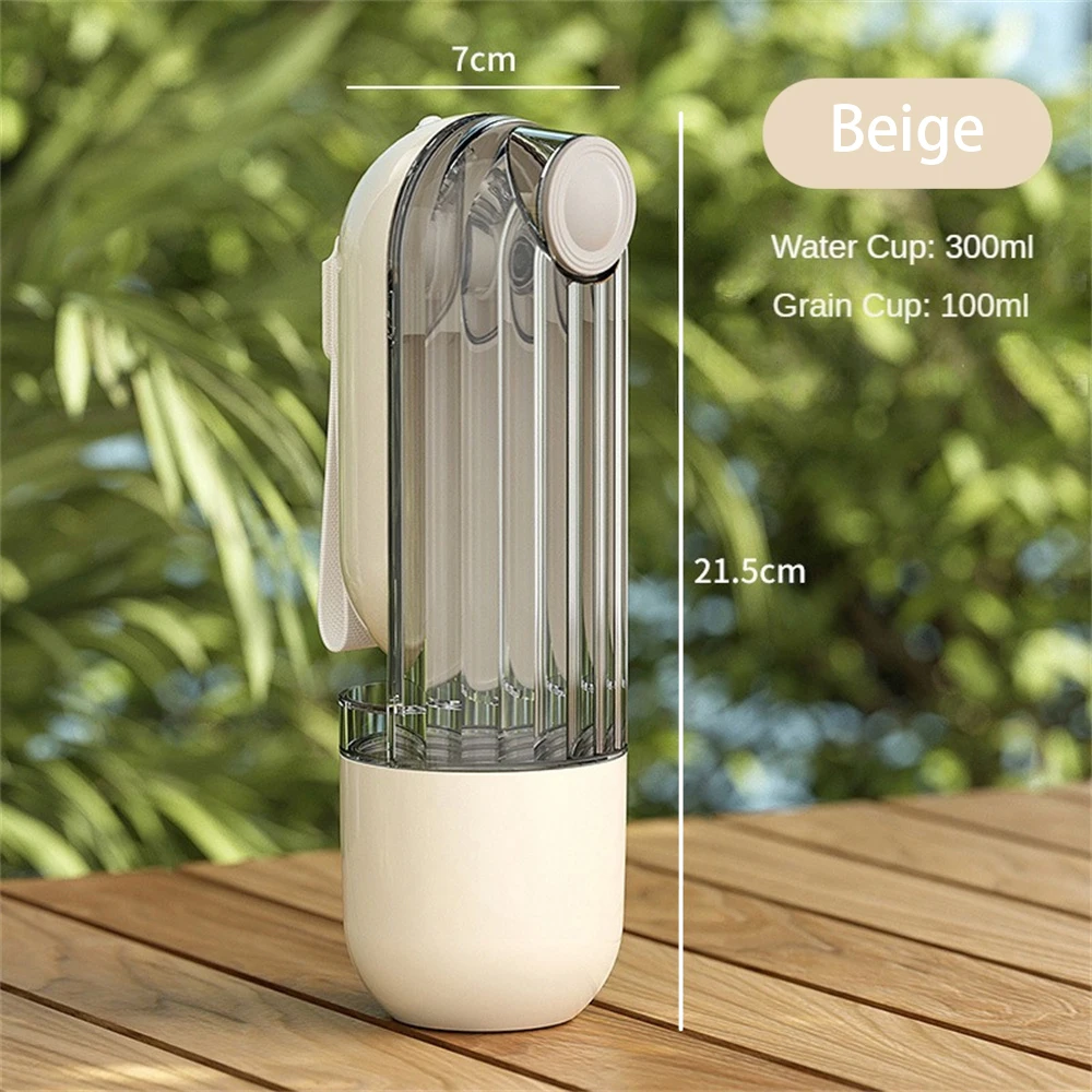 Dog Walking Portable Drinking Cup Easy Water Feeding One Key Water Outlet Abs Ps Material Green Dog Feeding Supplies Beige
Dog Walking Portable Drinking Cup Easy Water Feeding One Key Water Outlet Abs Ps Material Green Dog Feeding Supplies Beige