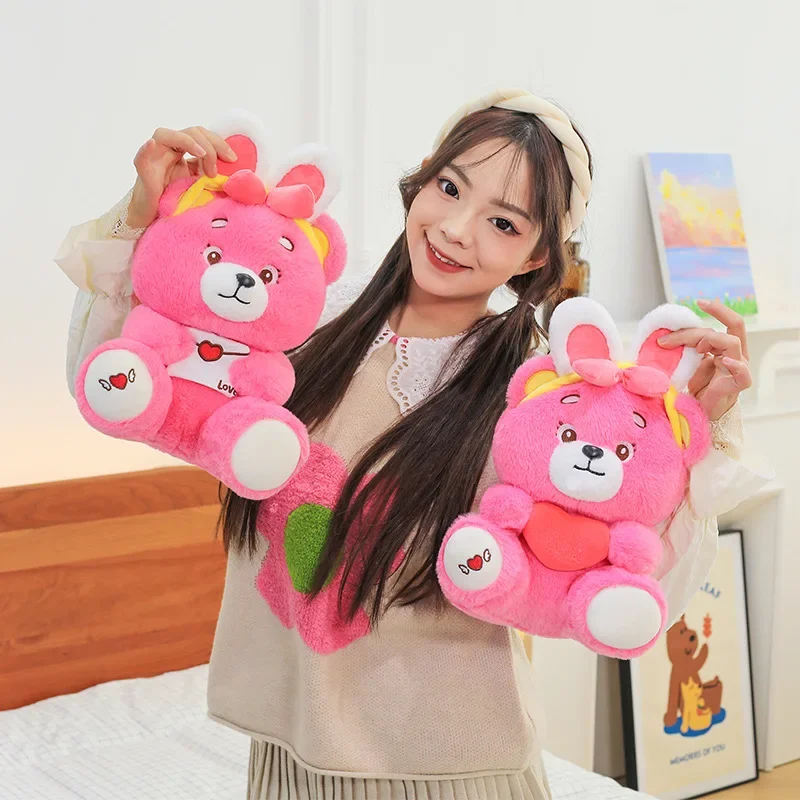 Kawaii 35/50/60 см мультфильм любовь порошок медведь плюшевые игрушки кроличьи уши медведь плюшевая кукла декоративная подушка кукла детский рождественский подарок
Kawaii 35/50/60 см мультфильм любовь порошок медведь плюшевые игрушки кроличьи уши медведь плюшевая кукла декоративная подушка кукла детский рождественский подарок