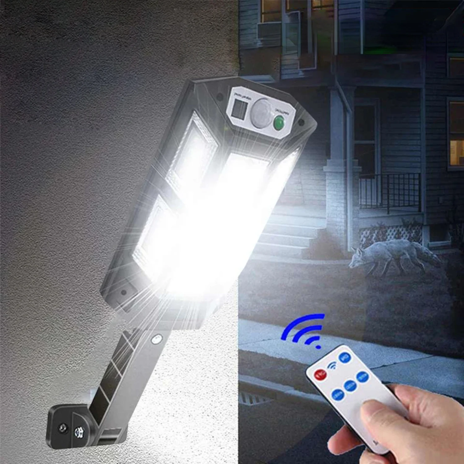 Irradiation 300㎡ 600LM Solar Lights Outdoor Sunlight Motion Sensor Light 3Modes Waterproof Garden Street Wall Outdoor Solar La
Irradiation 300㎡ 600LM Solar Lights Outdoor Sunlight Motion Sensor Light 3Modes Waterproof Garden Street Wall Outdoor Solar La