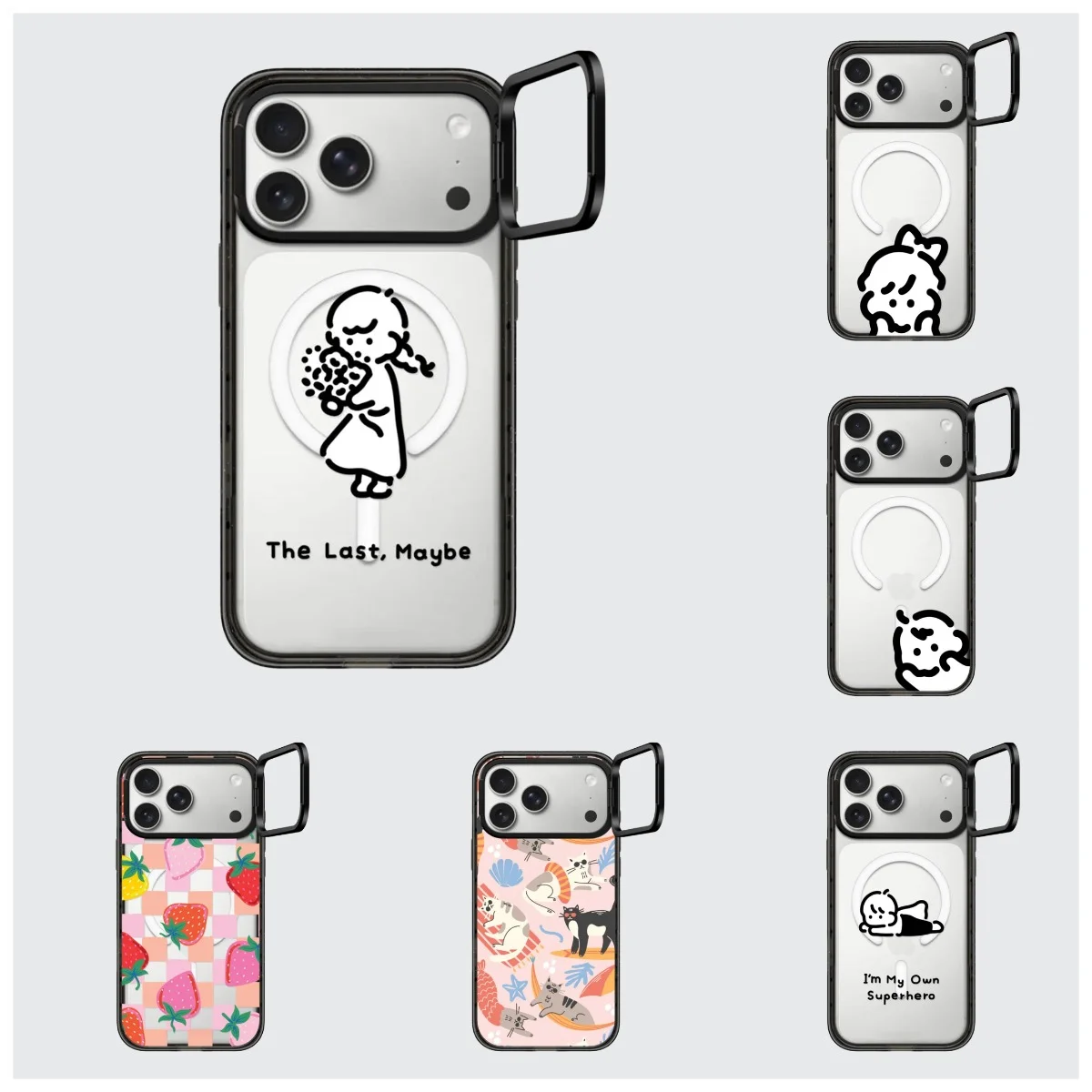 Cute Lines Baby Strawberry Camera Ring Stand Acrylic Magnetic Cover for IPhone 12 13 14 15 16 17 Pro Max Case for IPhone 17Pro
Cute Lines Baby Strawberry Camera Ring Stand Acrylic Magnetic Cover for IPhone 12 13 14 15 16 17 Pro Max Case for IPhone 17Pro