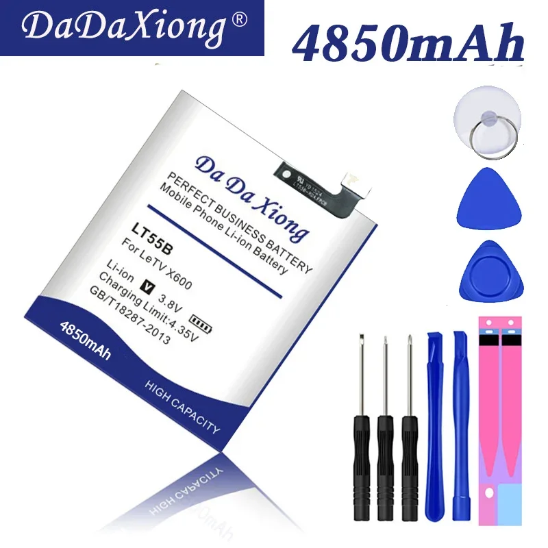DaDaXiong 4850 мАч LT55B для LeTV ONE X660 X600 Le 1 аккумулятор для сотового телефона
DaDaXiong 4850 мАч LT55B для LeTV ONE X660 X600 Le 1 аккумулятор для сотового телефона
