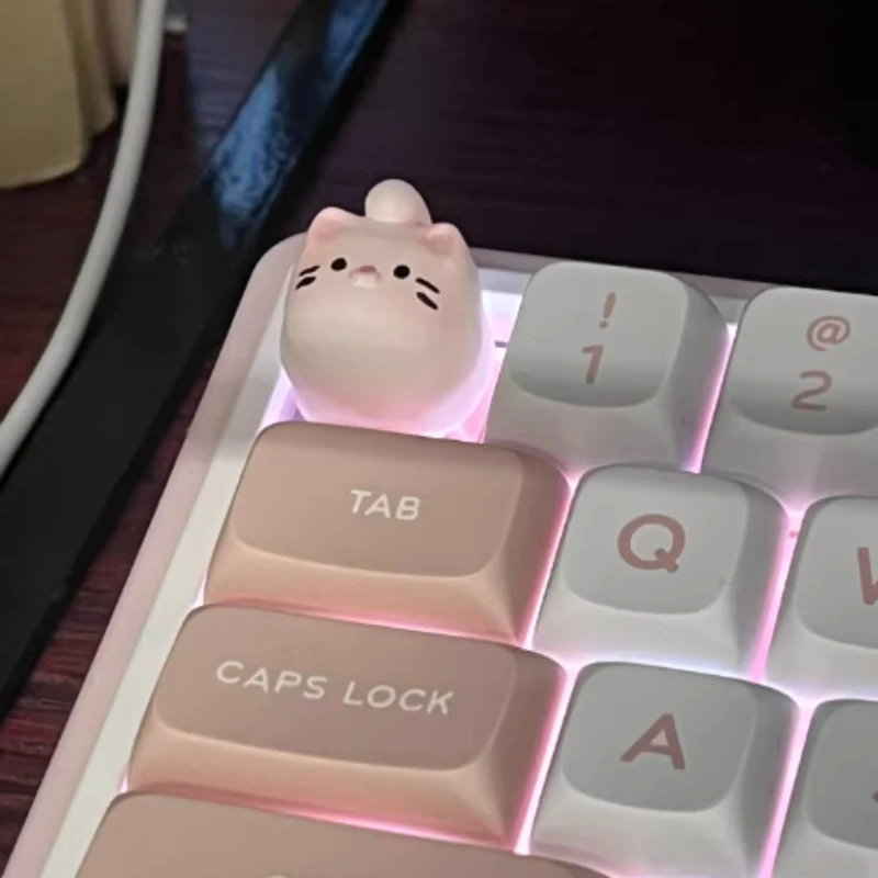 Cartoon Cute Cat Animal Artisan Keycaps Personality 3D Custom Handmade Gaming Decoration KeyCap for Mechanical Keyboard Gift
Cartoon Cute Cat Animal Artisan Keycaps Personality 3D Custom Handmade Gaming Decoration KeyCap for Mechanical Keyboard Gift