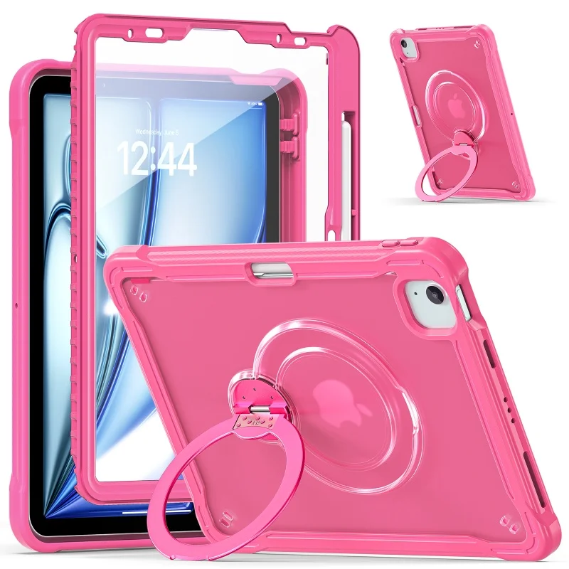 Full Protection Case For Apple iPad Air11 M3 M2 2025 Tablet Rugged Cover Air5/4th 10.9 Build-in Rotating Stand Drop Resistance
Full Protection Case For Apple iPad Air11 M3 M2 2025 Tablet Rugged Cover Air5/4th 10.9 Build-in Rotating Stand Drop Resistance