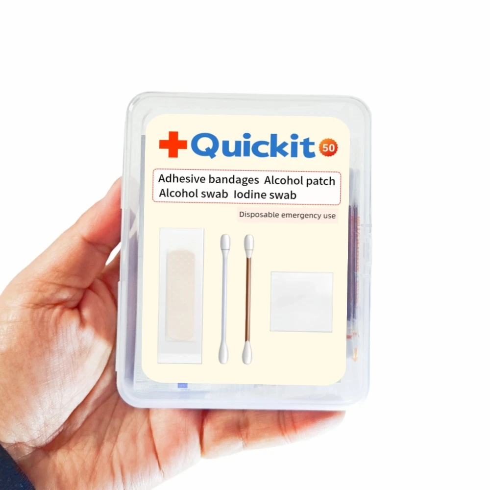 Portable Medical First Aid Kit Trauma Bandage Compact Travel Emergency Box Survival Bag for Outdoor Camping & Medicine Storage
Portable Medical First Aid Kit Trauma Bandage Compact Travel Emergency Box Survival Bag for Outdoor Camping & Medicine Storage