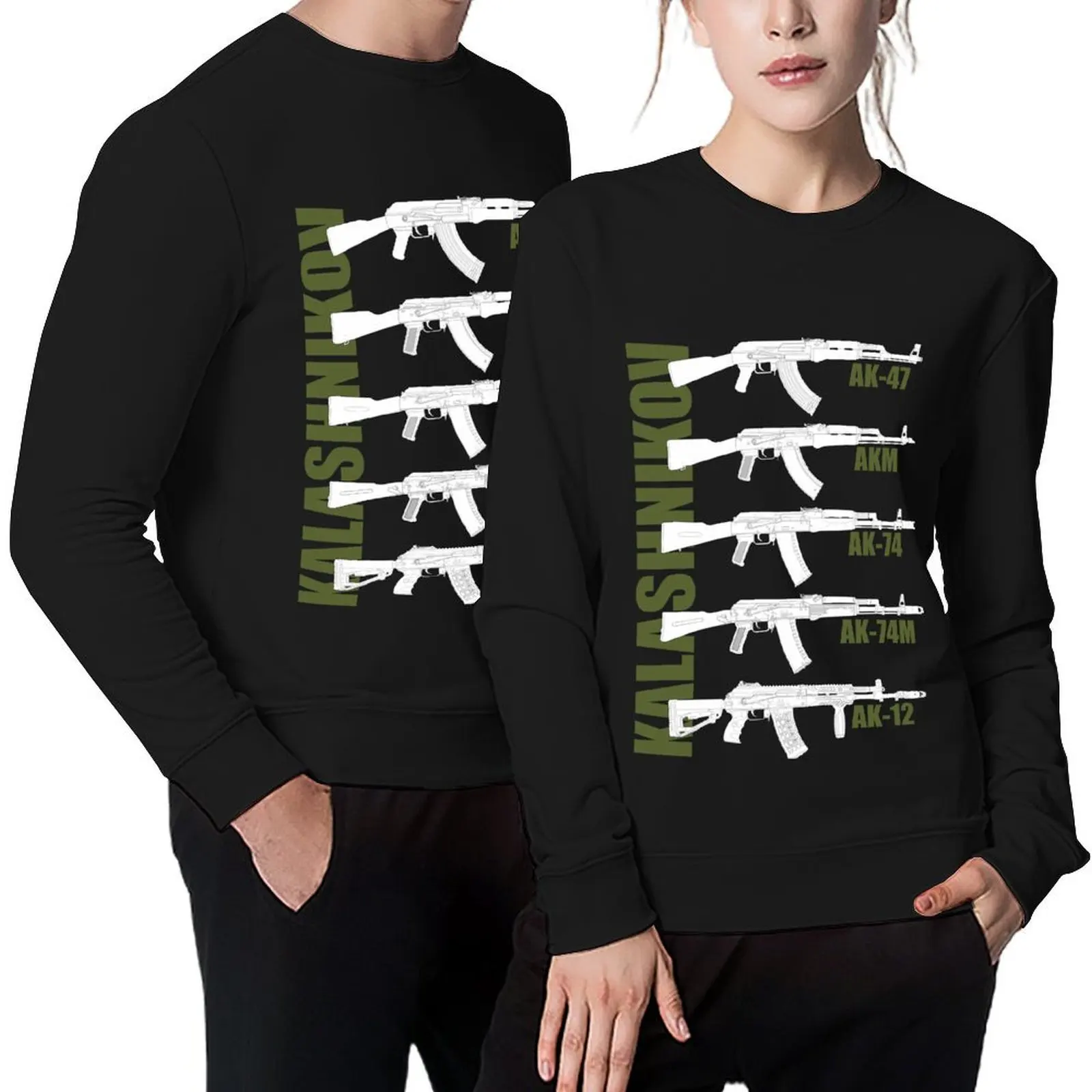 Generation of the Kalashnikov Assault Rifle (white version) Pullover men's clothes men's sweat-shirt sweatshirt male
Generation of the Kalashnikov Assault Rifle (white version) Pullover men's clothes men's sweat-shirt sweatshirt male