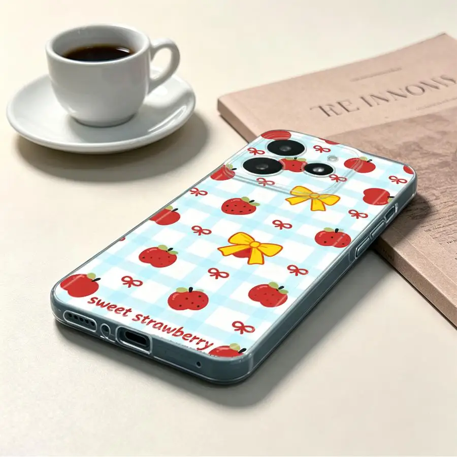Strawberry Bow Soft Phone Cover Case for Xiaomi Mi 11T Pro 11 Lite
Strawberry Bow Soft Phone Cover Case for Xiaomi Mi 11T Pro 11 Lite
