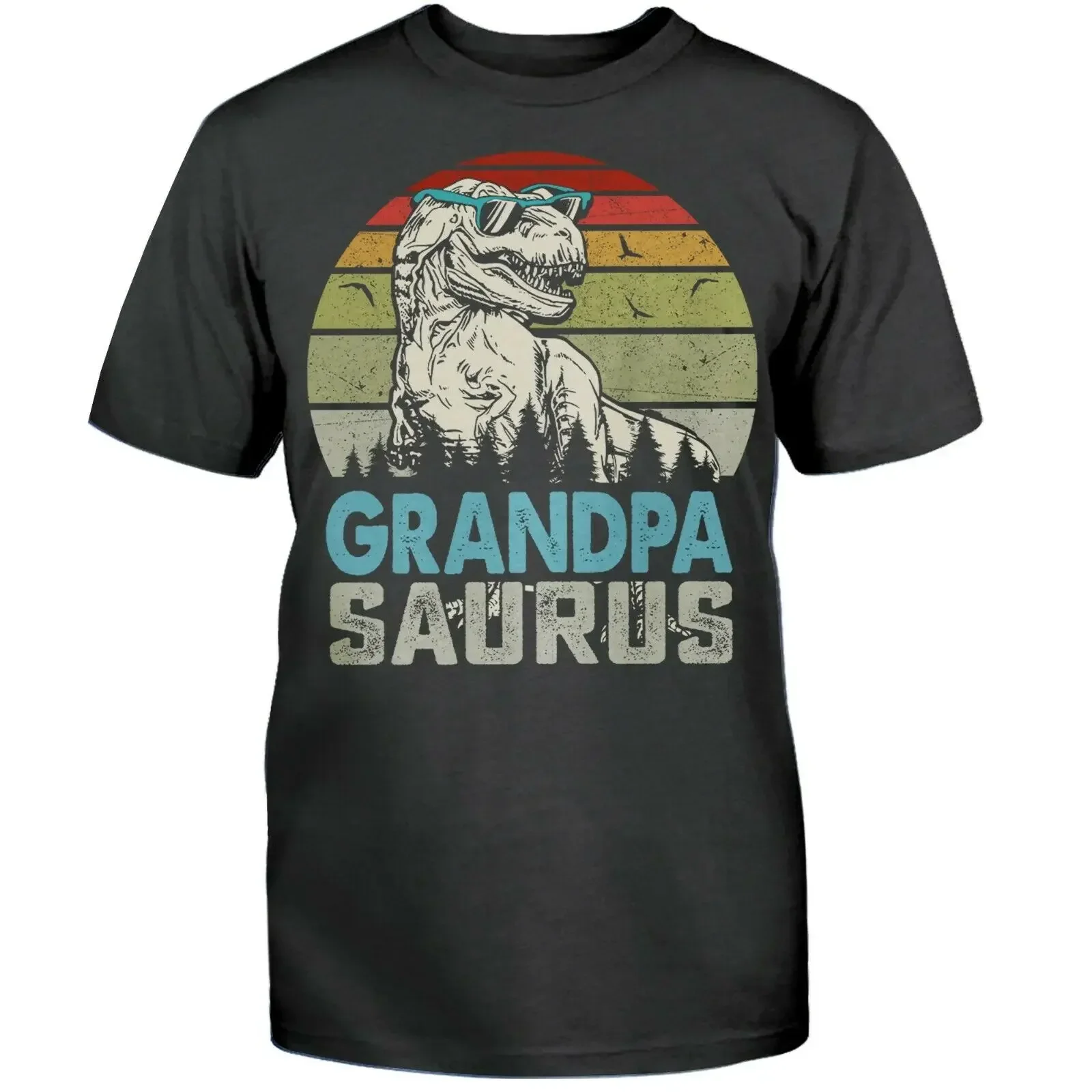 Vintage Grandpa Saurus T-Rex Dinosaur Grandfather Gift T-Shirt. Summer Cotton O-Neck Short Sleeve Mens T Shirt New S-3XL
Vintage Grandpa Saurus T-Rex Dinosaur Grandfather Gift T-Shirt. Summer Cotton O-Neck Short Sleeve Mens T Shirt New S-3XL