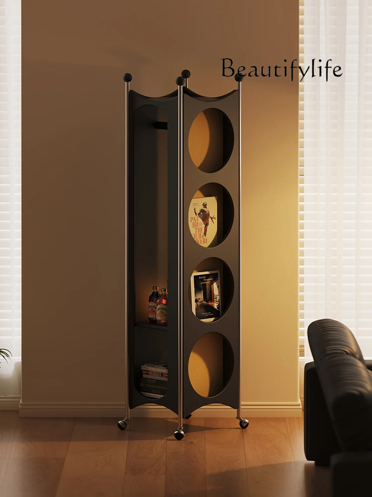 Movable bedroom coat rack Floor-to-ceiling rotating hanger Full-body mirror Integrated living room rack
Movable bedroom coat rack Floor-to-ceiling rotating hanger Full-body mirror Integrated living room rack