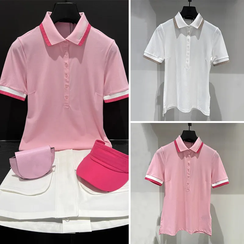 Korean Premium Original Order Women Summer New Lapel Polo Shirt Breathable Sleeve Casual Sports Fashion Daily Outdoor Slim Top
Korean Premium Original Order Women Summer New Lapel Polo Shirt Breathable Sleeve Casual Sports Fashion Daily Outdoor Slim Top